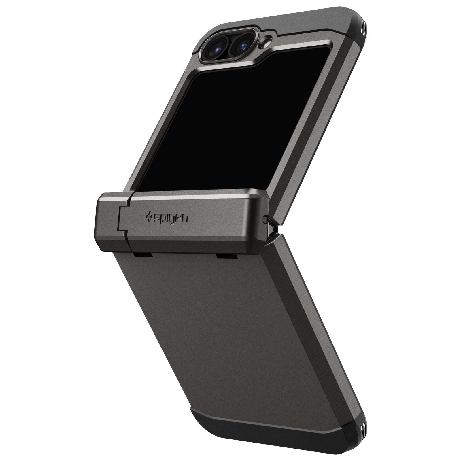 Spigen Tough Armor Pro, gunmetal - Samsung Galaxy Z Flip6 (5)