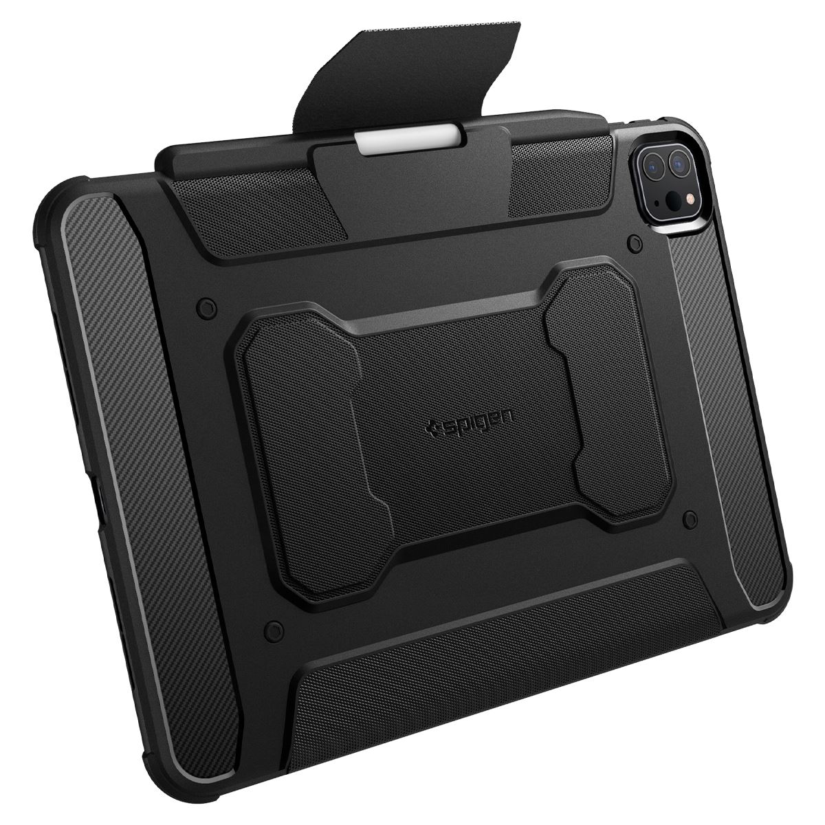 Spigen Rugged Armor Pro, black - iPad Pro 11" 2024 (7)