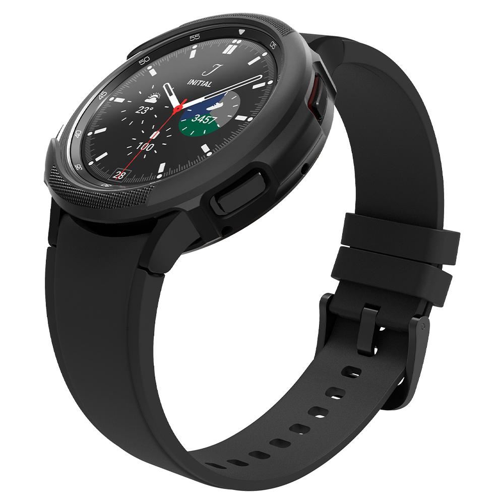 Spigen Liquid Air, black - Samsung Galaxy Watch 4 Classic 42mm (3)