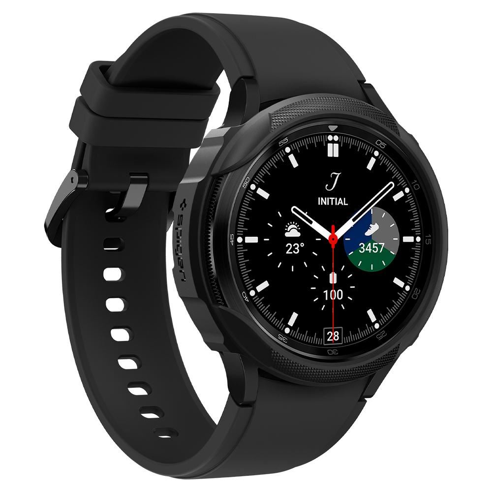 Spigen Liquid Air, black - Samsung Galaxy Watch 4 Classic 42mm (5)