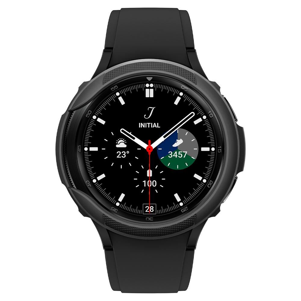 Spigen Liquid Air, black - Samsung Galaxy Watch 4 Classic 42mm (7)