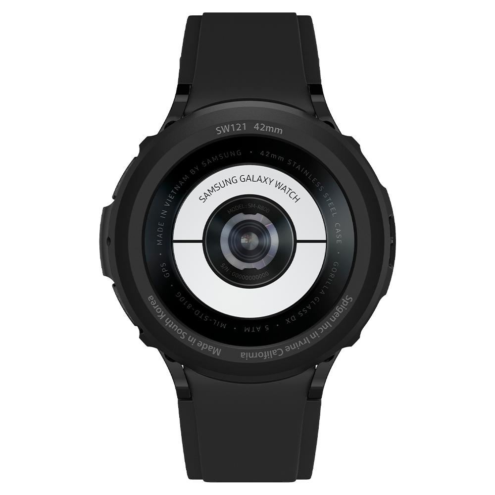 Spigen Liquid Air, black - Samsung Galaxy Watch 4 Classic 42mm (8)