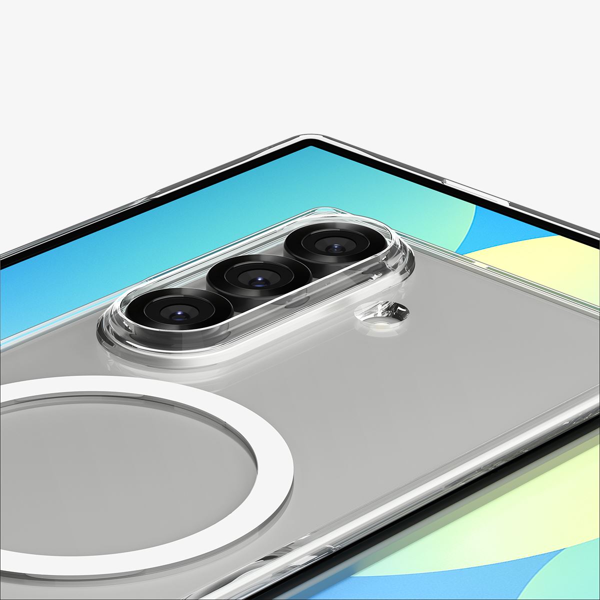 Spigen Air Skin MagSafe, clear white - Samsung Galaxy Z Fold7 (13)