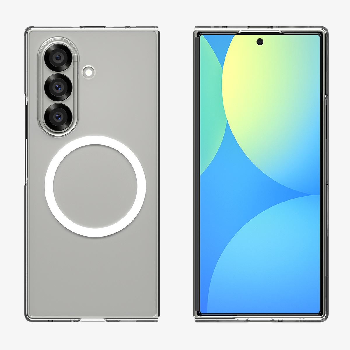 Spigen Air Skin MagSafe, clear white - Samsung Galaxy Z Fold7 (14)
