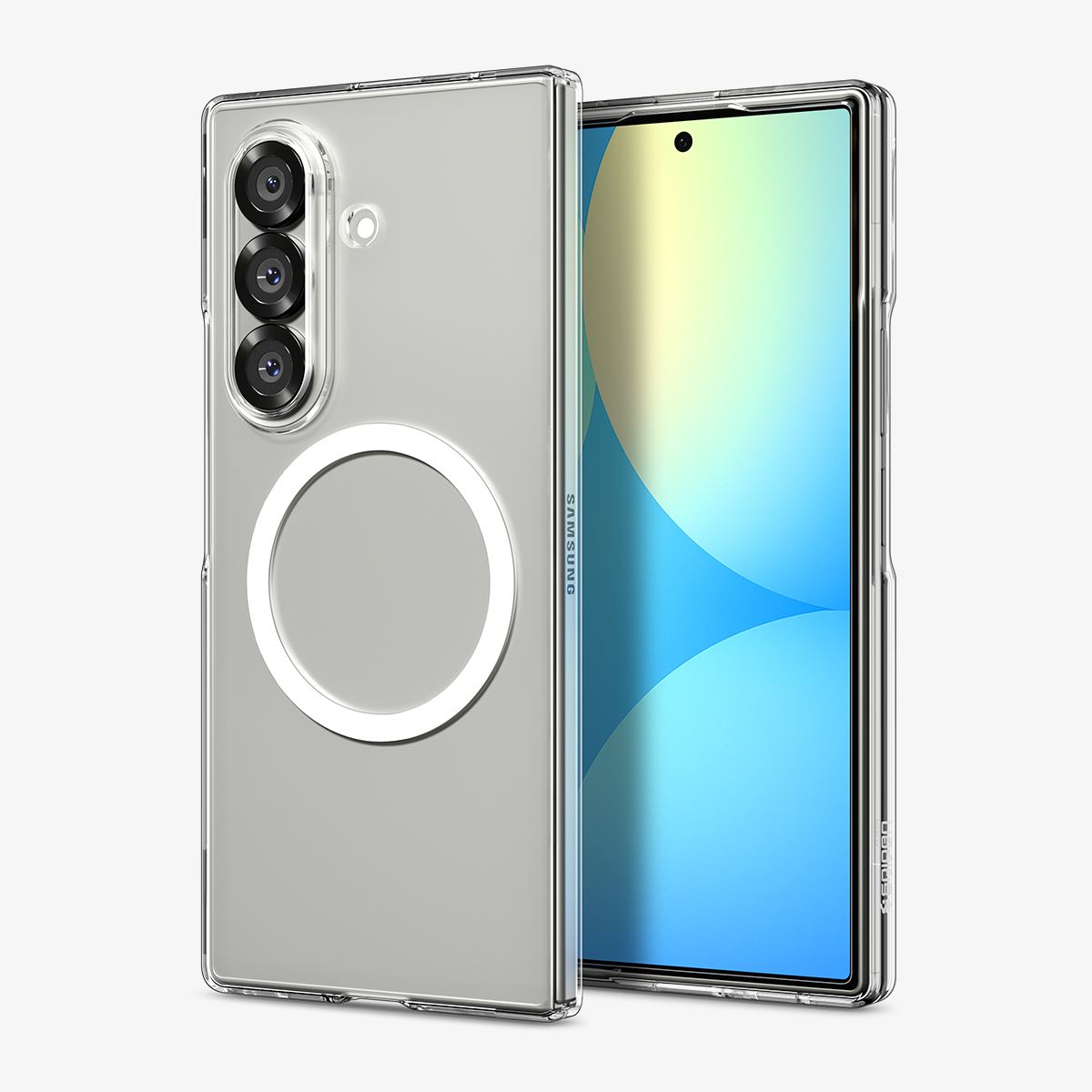 Spigen Air Skin MagSafe, clear white - Samsung Galaxy Z Fold7 (16)
