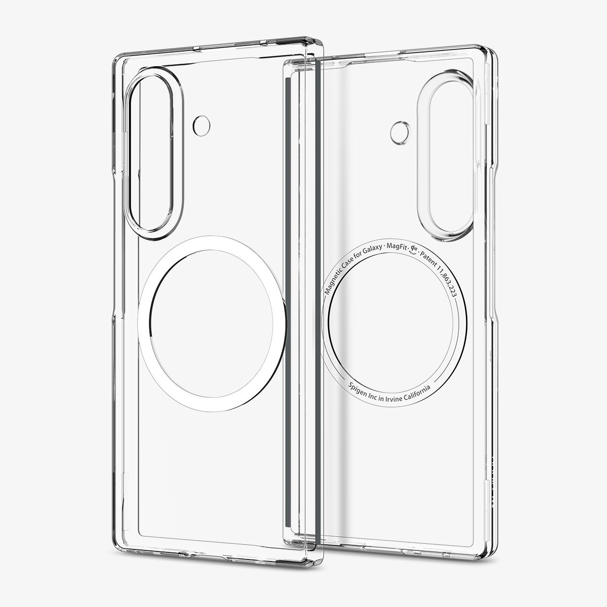 Spigen Air Skin MagSafe, clear white - Samsung Galaxy Z Fold7 (17)