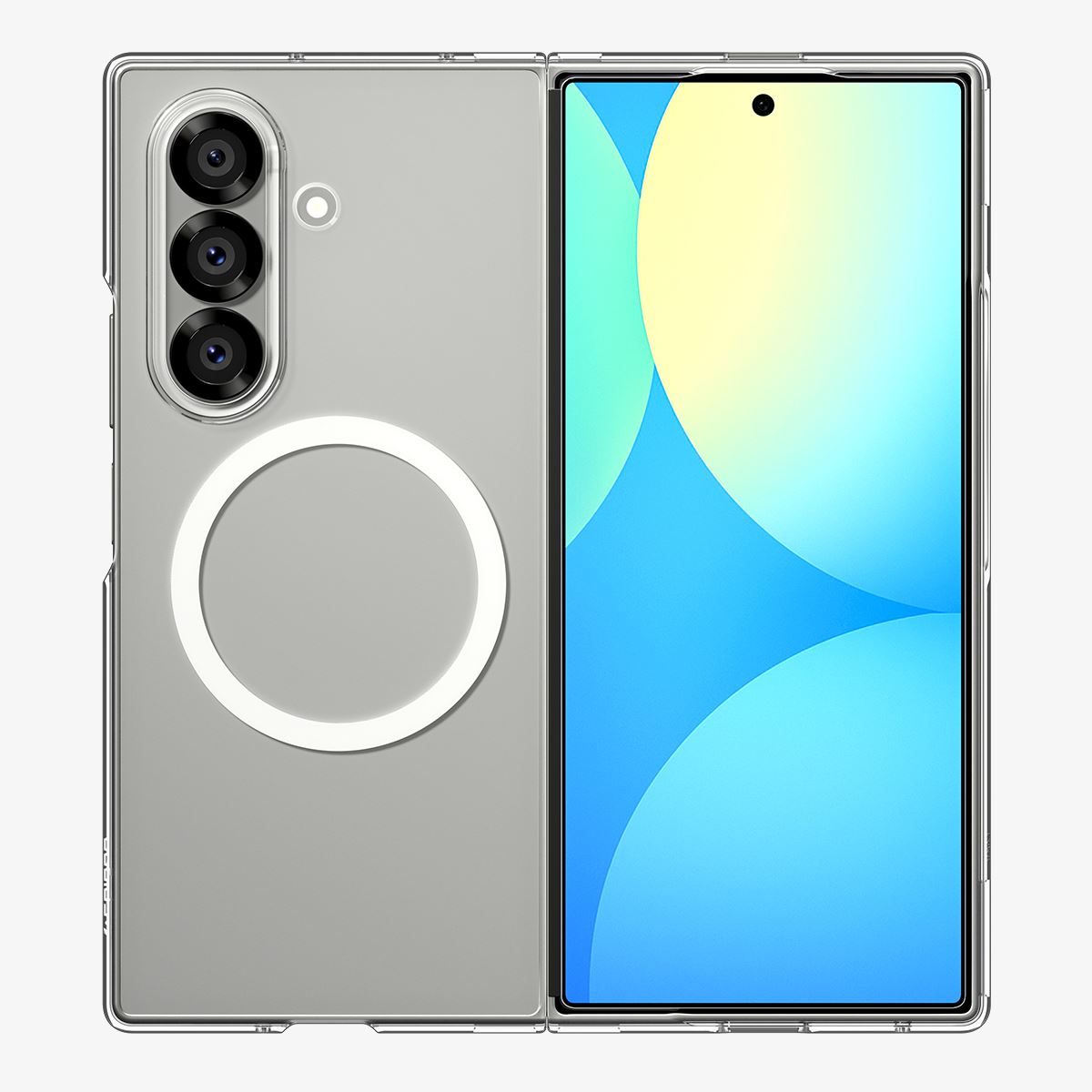 Spigen Air Skin MagSafe, clear white - Samsung Galaxy Z Fold7 (2)