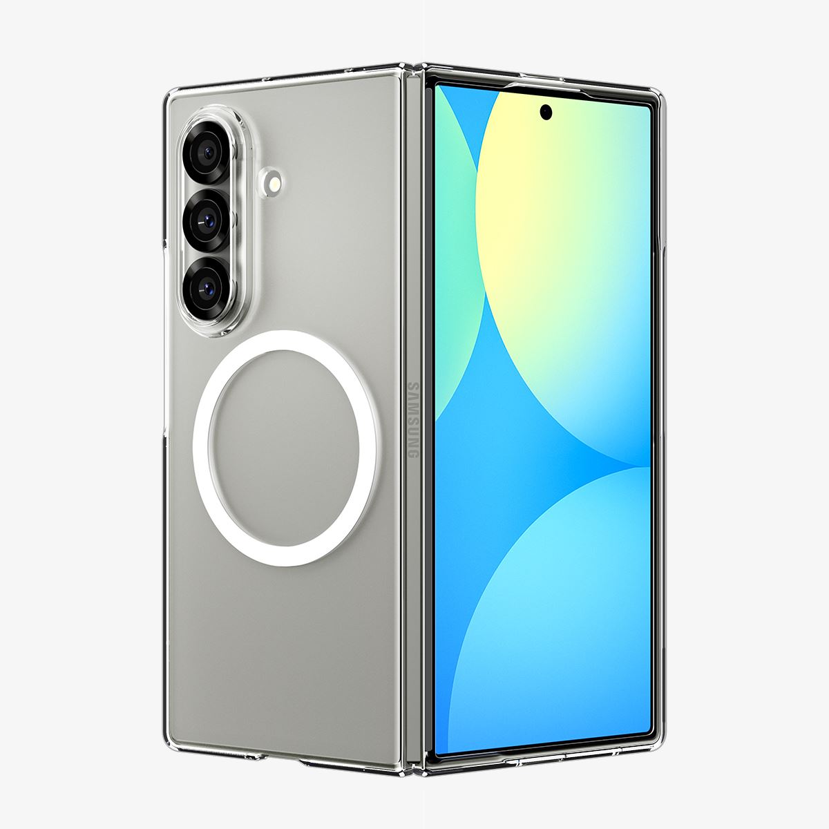 Spigen Air Skin MagSafe, clear white - Samsung Galaxy Z Fold7 (5)