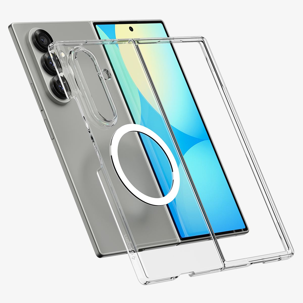 Spigen Air Skin MagSafe, clear white - Samsung Galaxy Z Fold7 (7)