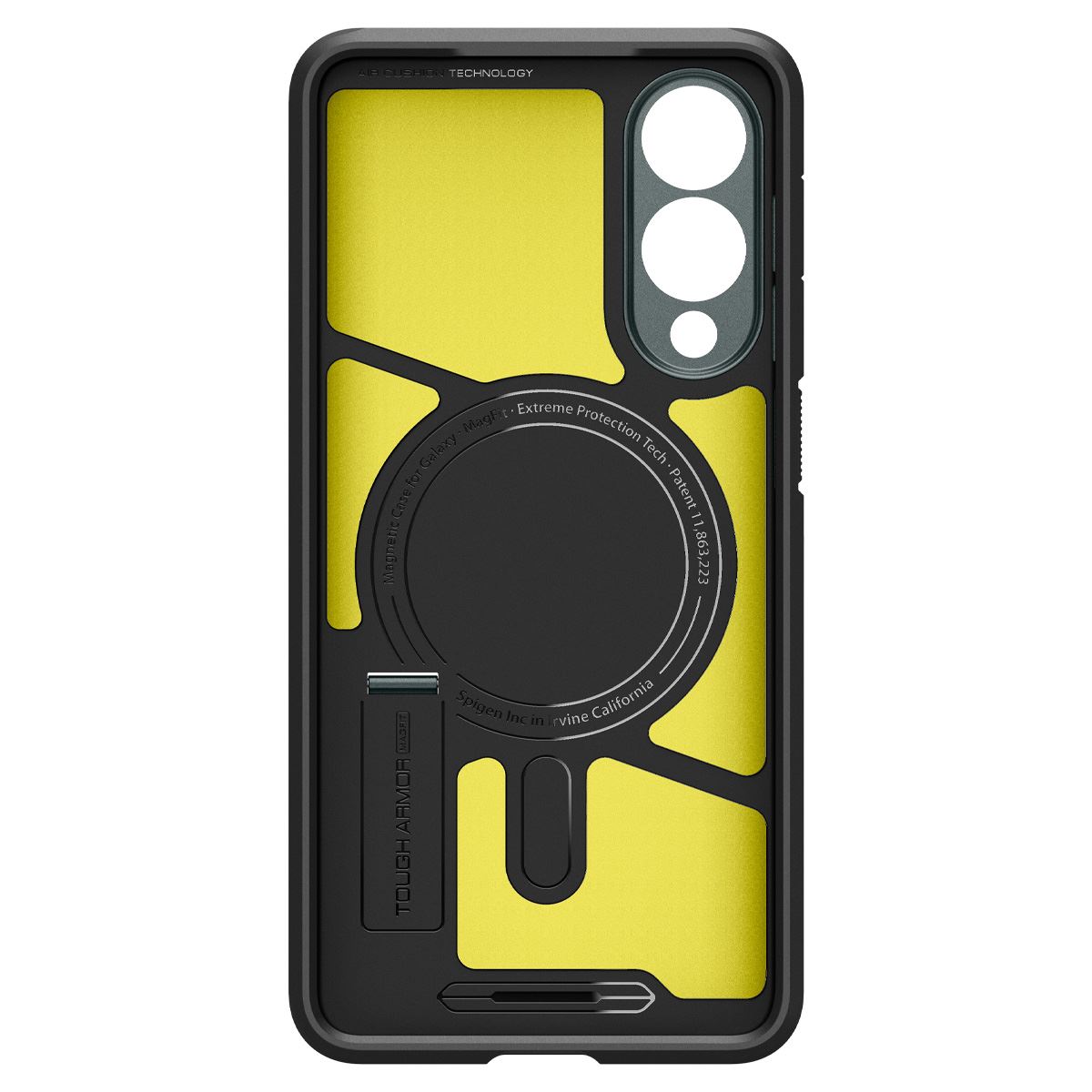 Spigen Tough Armor MagSafe, abyss green - Samsung Galaxy S25 Edge (3)