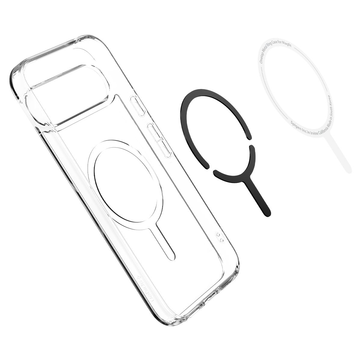 Spigen Ultra Hybrid OneTap Metal Ring MagSafe, white - Google Pixel 9 Pro XL (4)