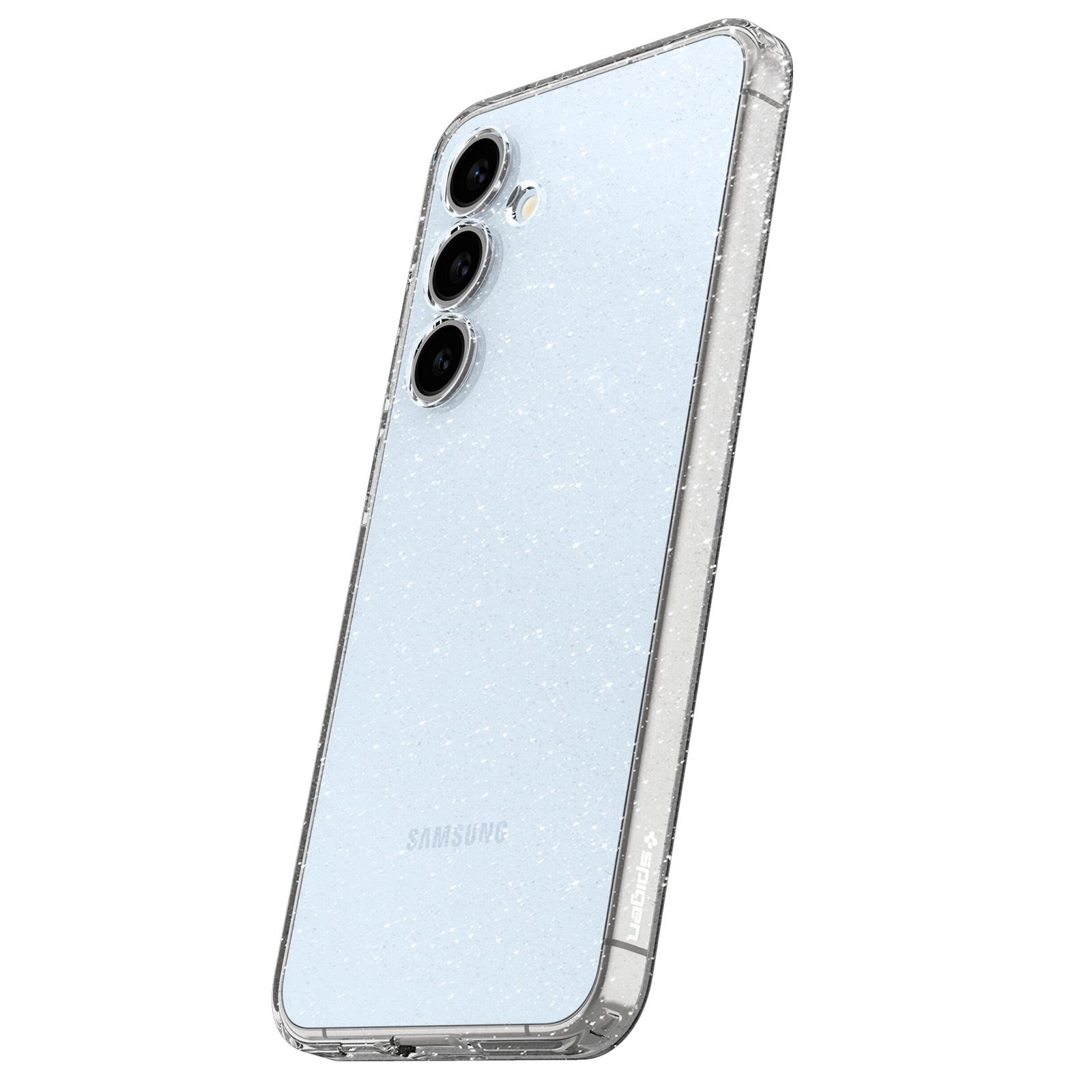 Spigen Liquid Crystal Glitter, crystal quartz - Samsung Galaxy S24 FE (5)