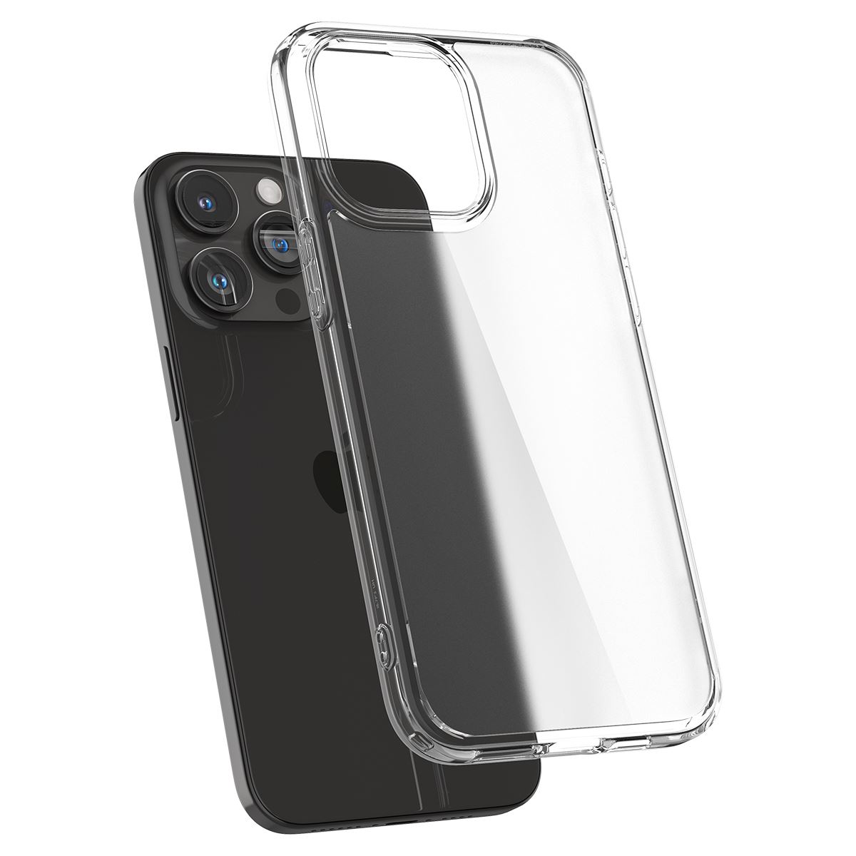 Spigen Ultra Hybrid, frost clear - iPhone 15 Pro (6)