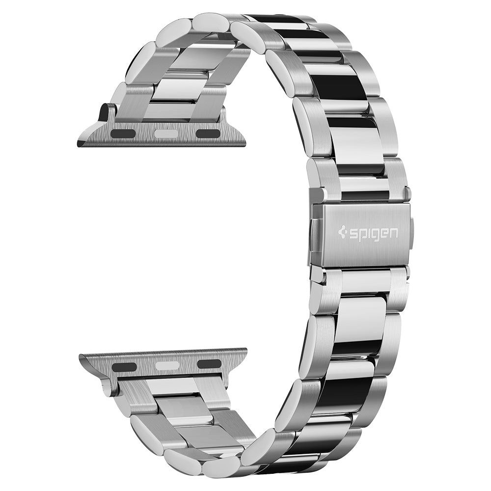 Spigen Modern Fit Watch Band, silver - Apple Watch 42mm/41mm/40mm/38mm (3)