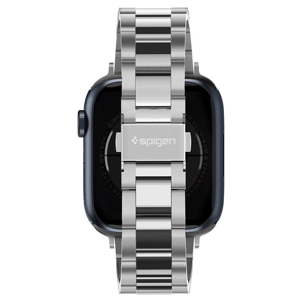 Spigen Modern Fit Watch Band, silver - Apple Watch 42mm/41mm/40mm/38mm (4)