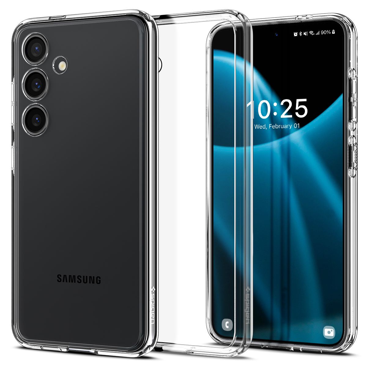 Spigen Ultra Hybrid, crystal clear - Samsung Galaxy S24 (1)