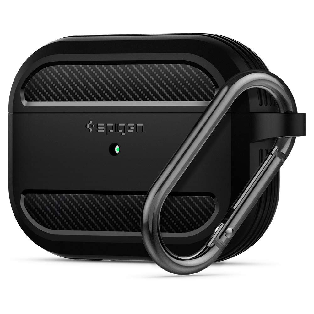 Spigen Rugged Armor, black - AirPods Pro (1)