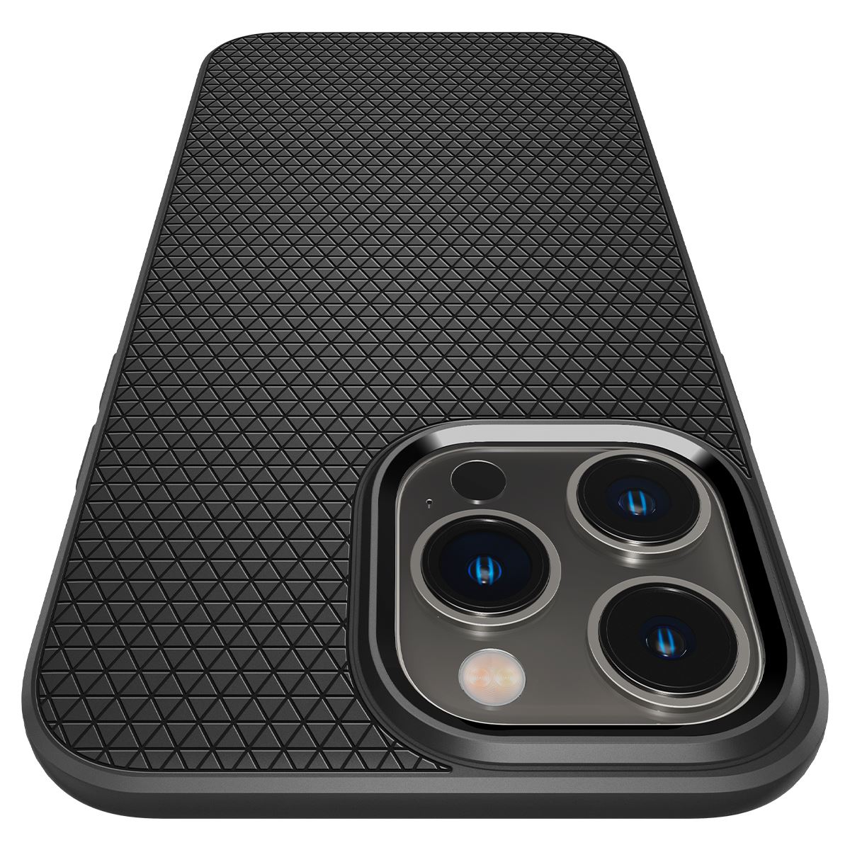 Spigen Liquid Air, matte black - iPhone 14 Pro Max (8)