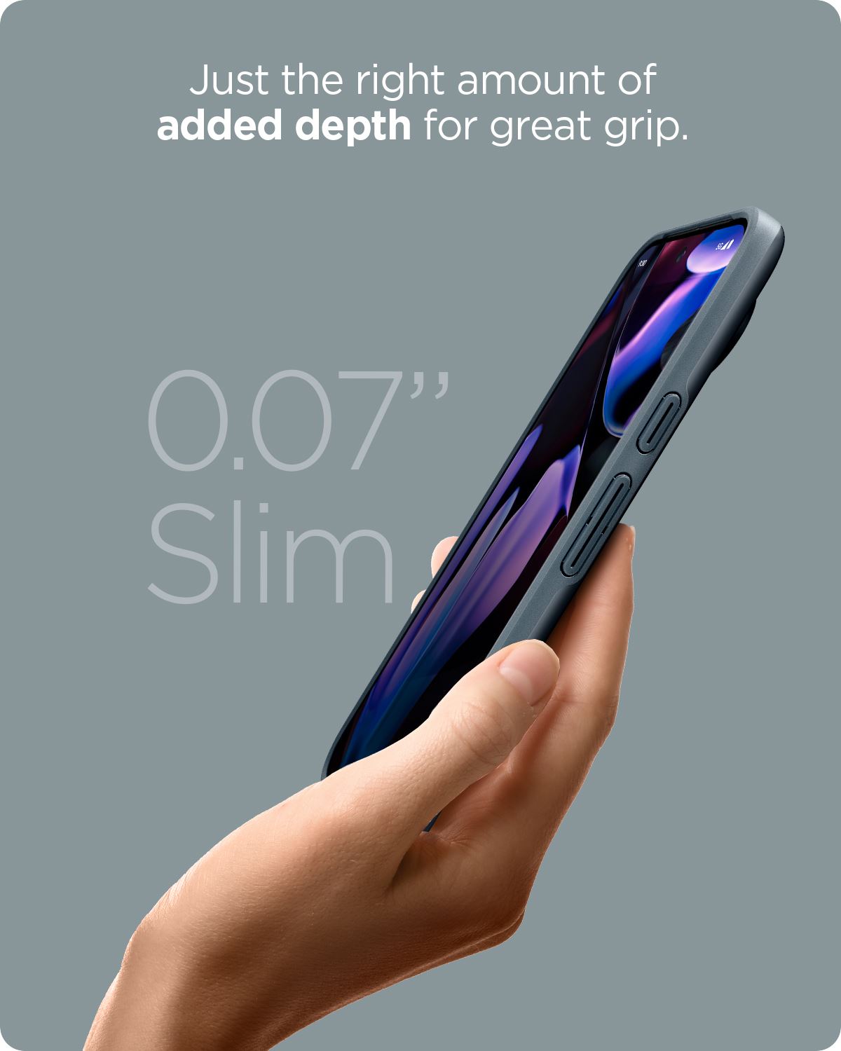 Spigen Thin Fit, metal slate - Google Pixel 9 Pro XL (14)