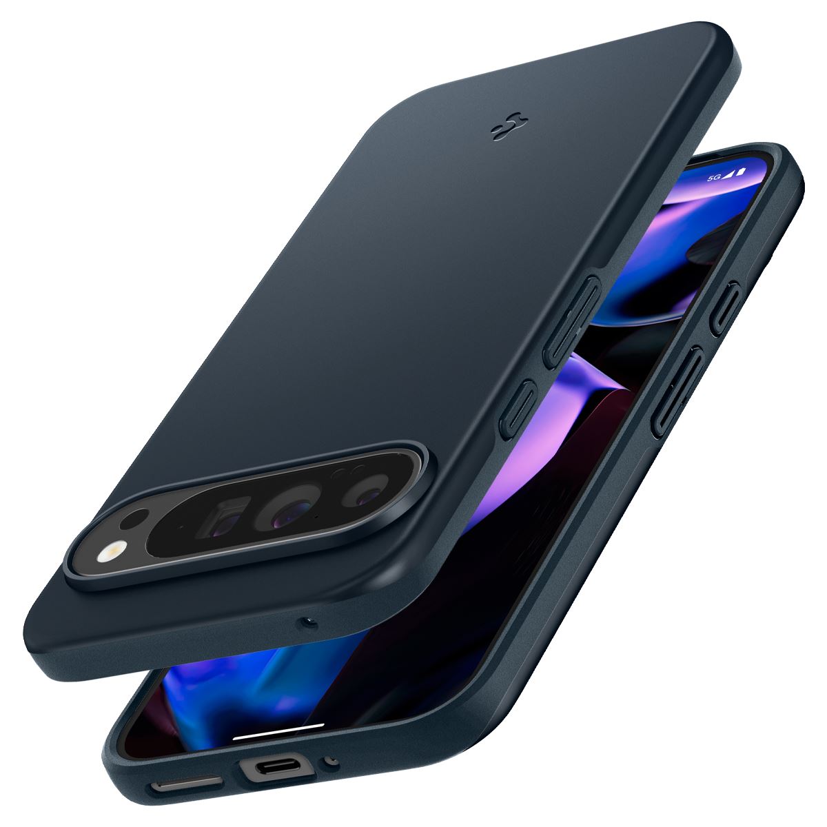 Spigen Thin Fit, metal slate - Google Pixel 9 Pro XL (5)