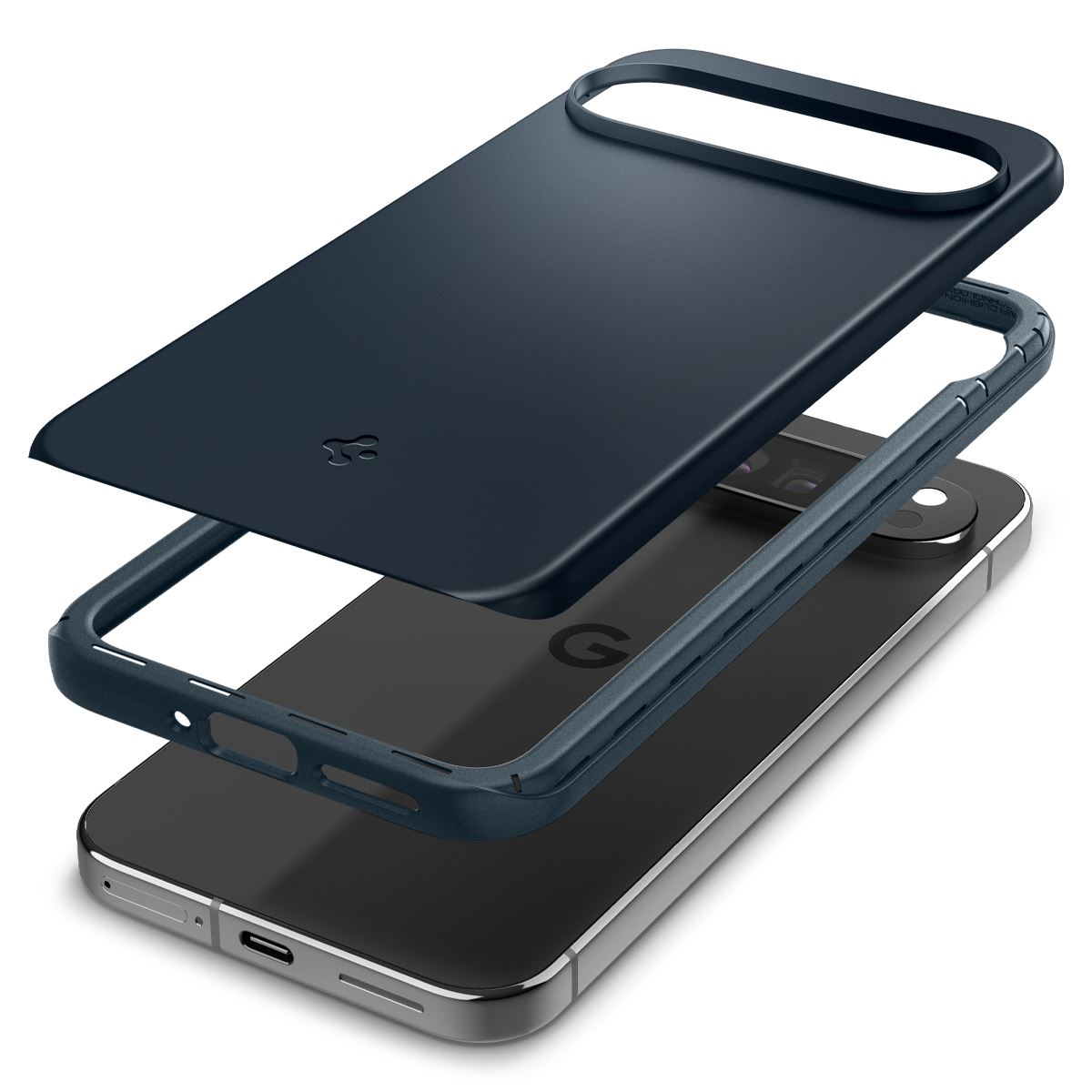 Spigen Thin Fit, metal slate - Google Pixel 9 Pro XL (8)