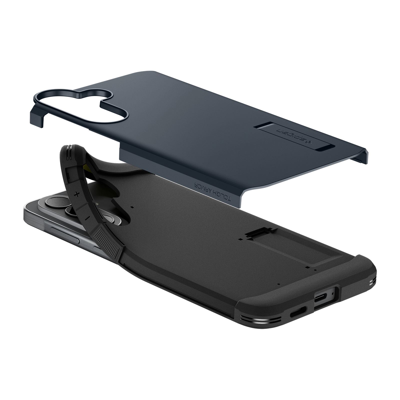 Spigen Tough Armor, metal slate - Samsung Galaxy A57 5G (9)