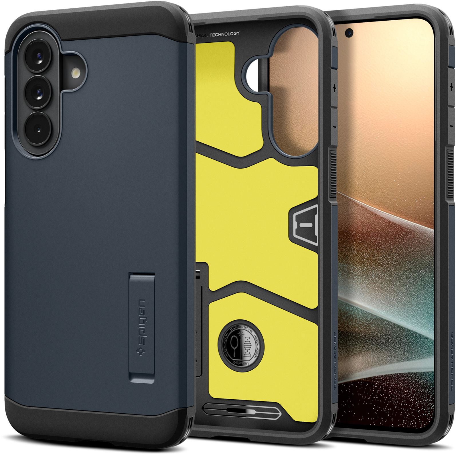 Spigen Tough Armor, metal slate - Samsung Galaxy A57 5G