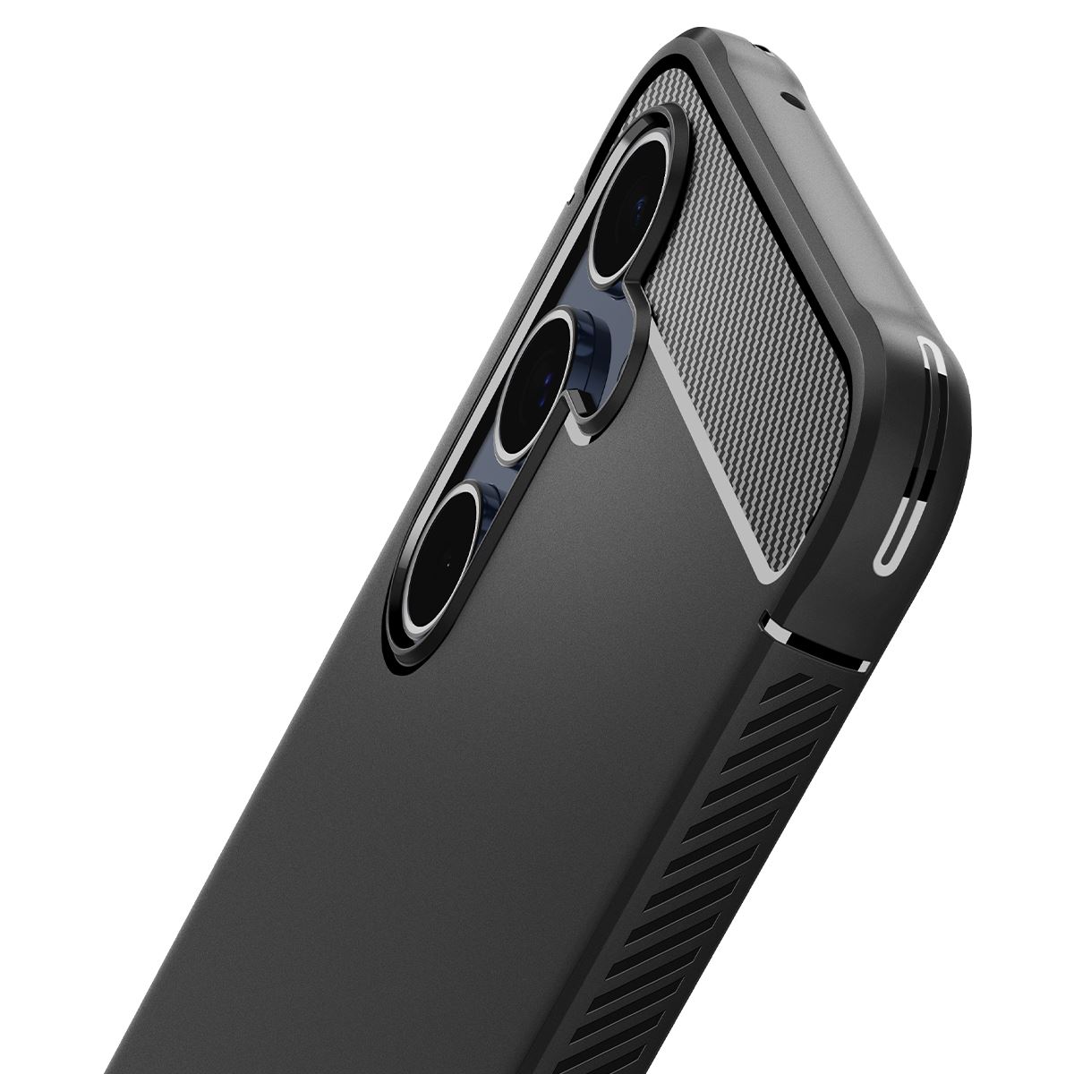 Spigen Rugged Armor, matte black - Samsung Galaxy A55 (11)