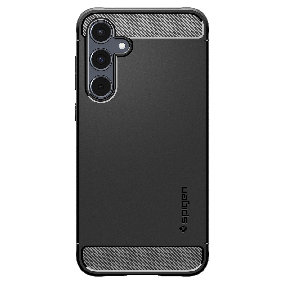 Spigen Rugged Armor, matte black - Samsung Galaxy A55 (2)