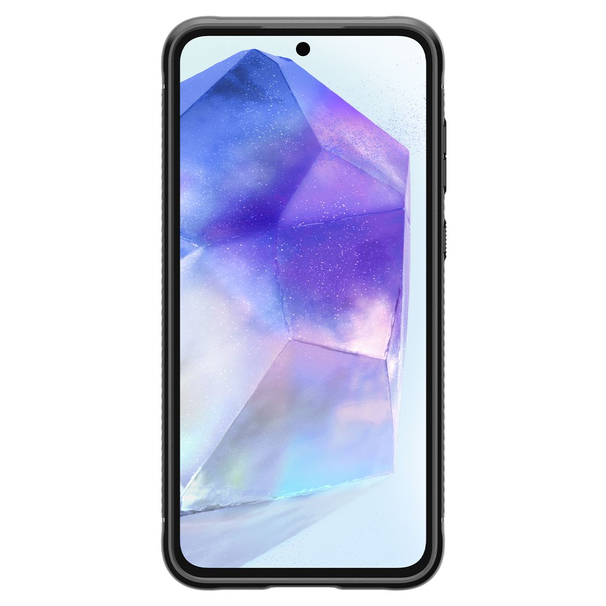 Spigen Rugged Armor, matte black - Samsung Galaxy A55 (4)