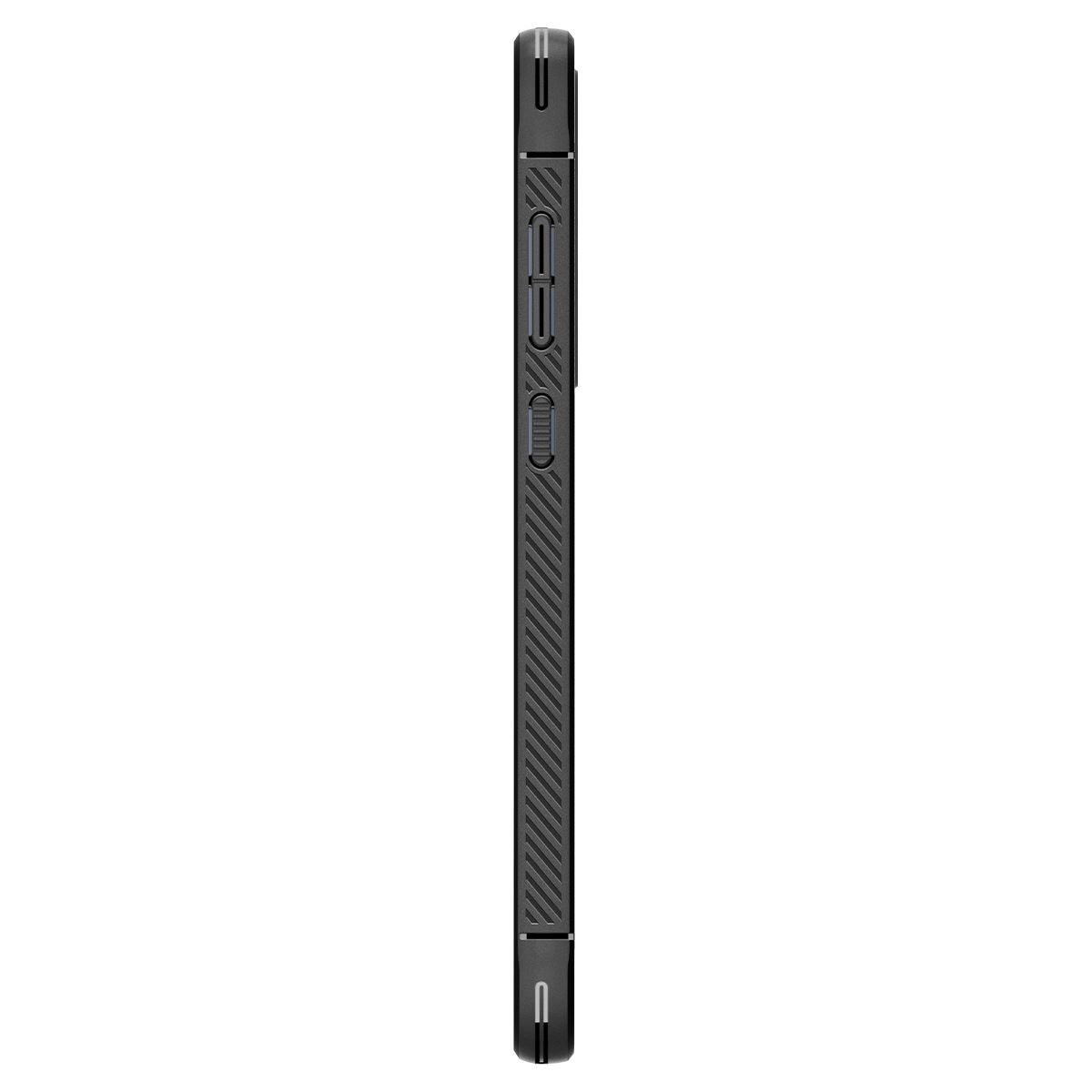 Spigen Rugged Armor, matte black - Samsung Galaxy A55 (5)