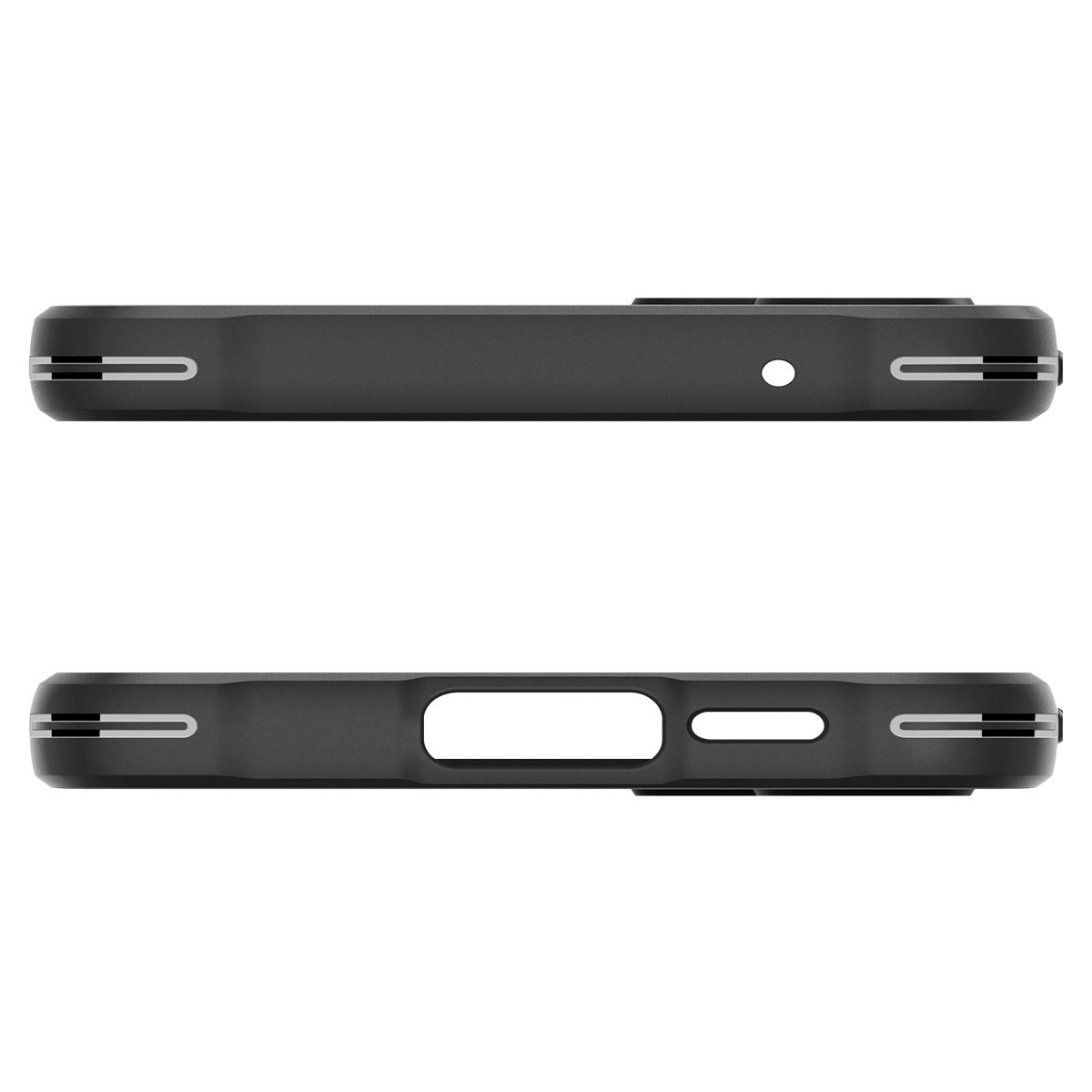 Spigen Rugged Armor, matte black - Samsung Galaxy A55 (6)