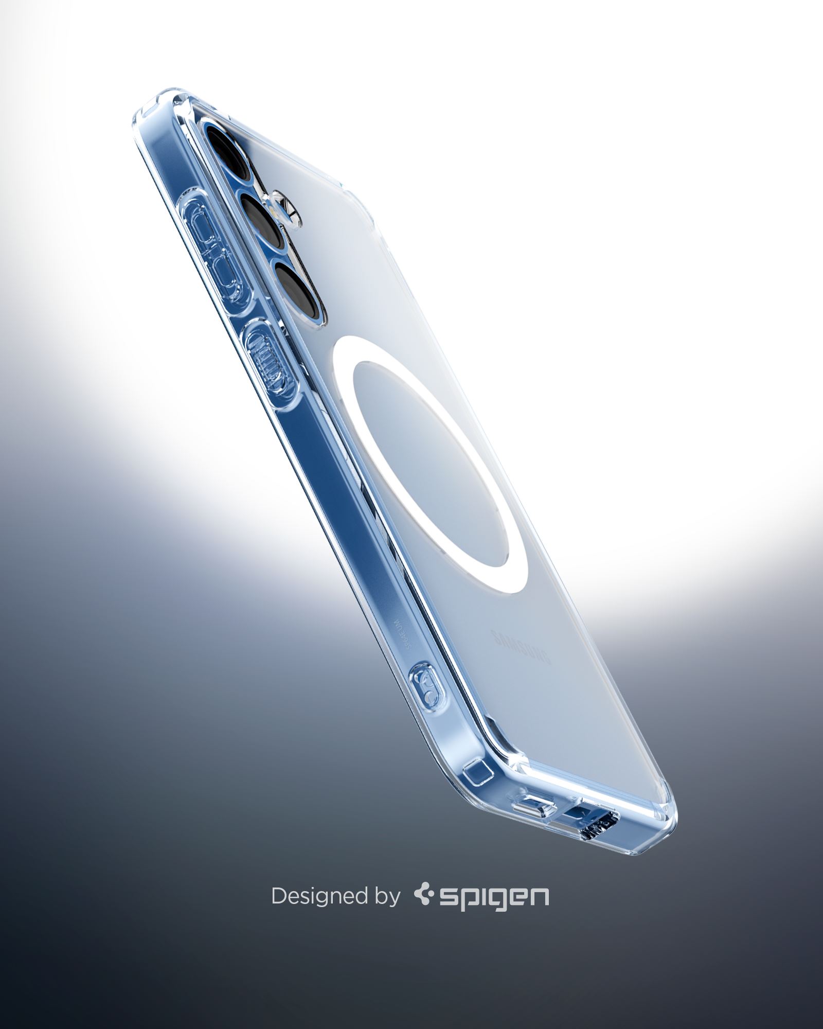 Spigen Ultra Hybrid MagSafe, clear white - Samsung Galaxy S25+ (14)