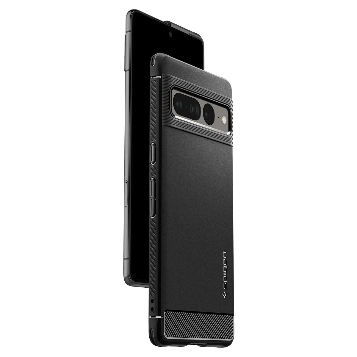 Spigen Rugged Armor, black - Google Pixel 7 Pro (9)