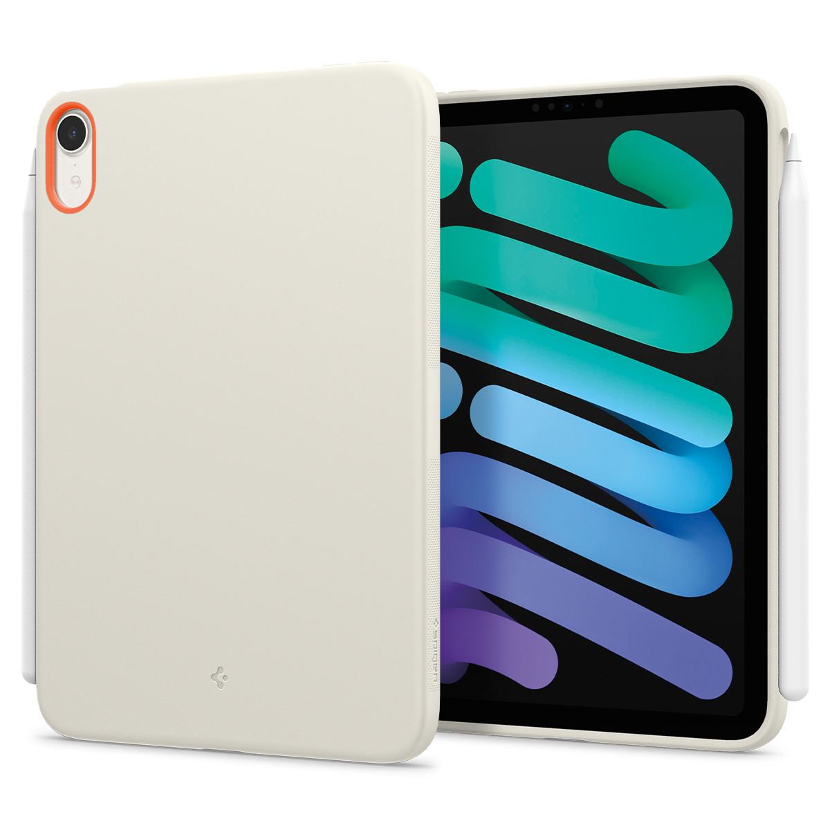 Spigen Nano Pop, orange beige - iPad mini 2024/6 (1)