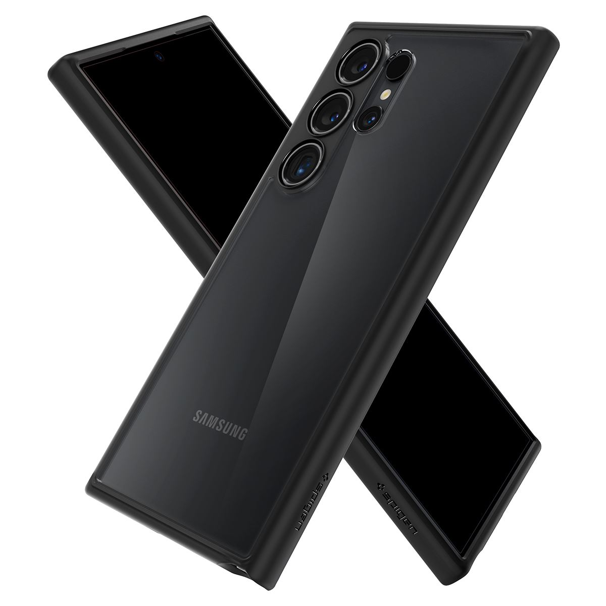 Spigen Ultra Hybrid, matte black - Samsung Galaxy S24 Ultra (9)