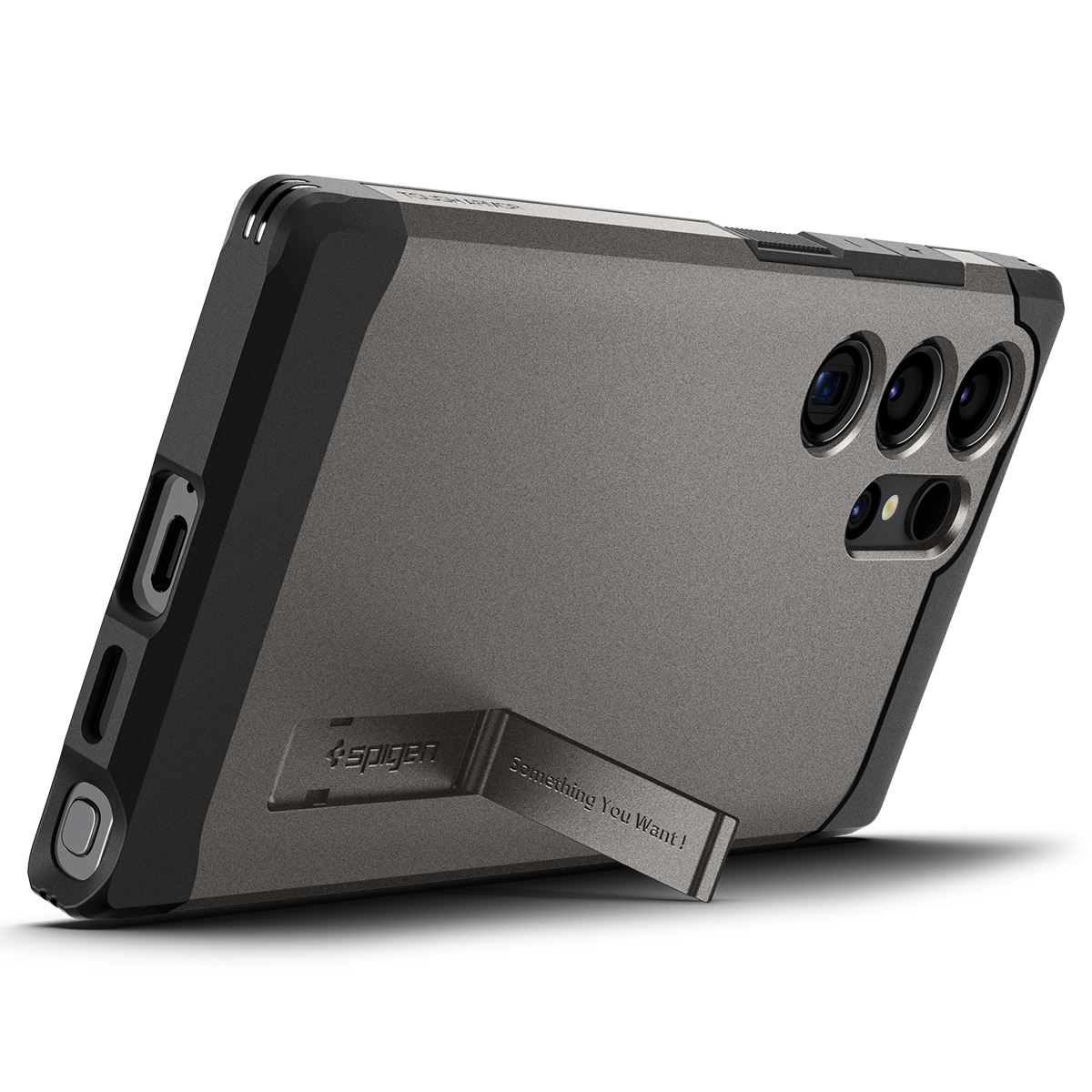 Spigen Tough Armor, gunmetal - Samsung Galaxy S24 Ultra (8)