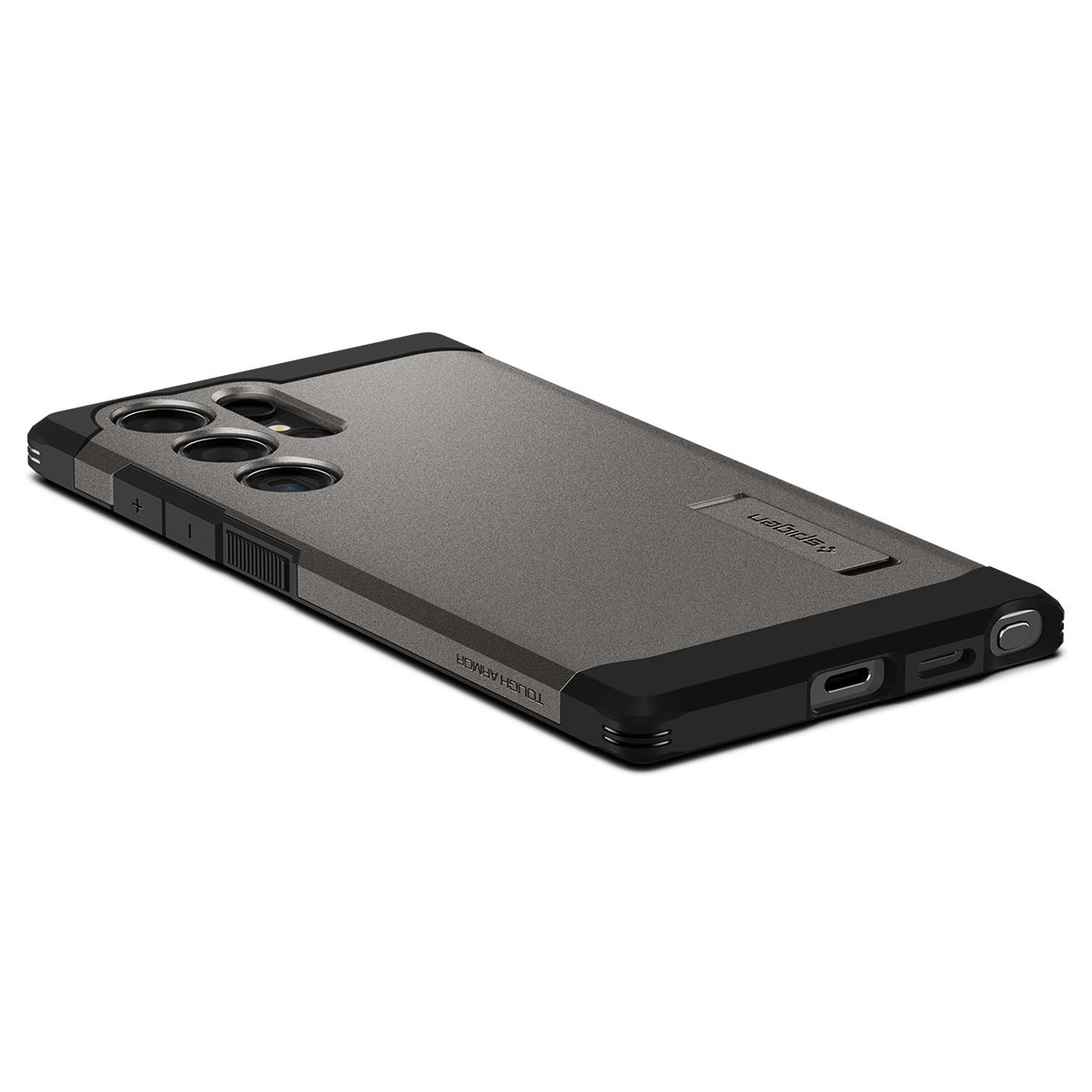 Spigen Tough Armor, gunmetal - Samsung Galaxy S24 Ultra (9)