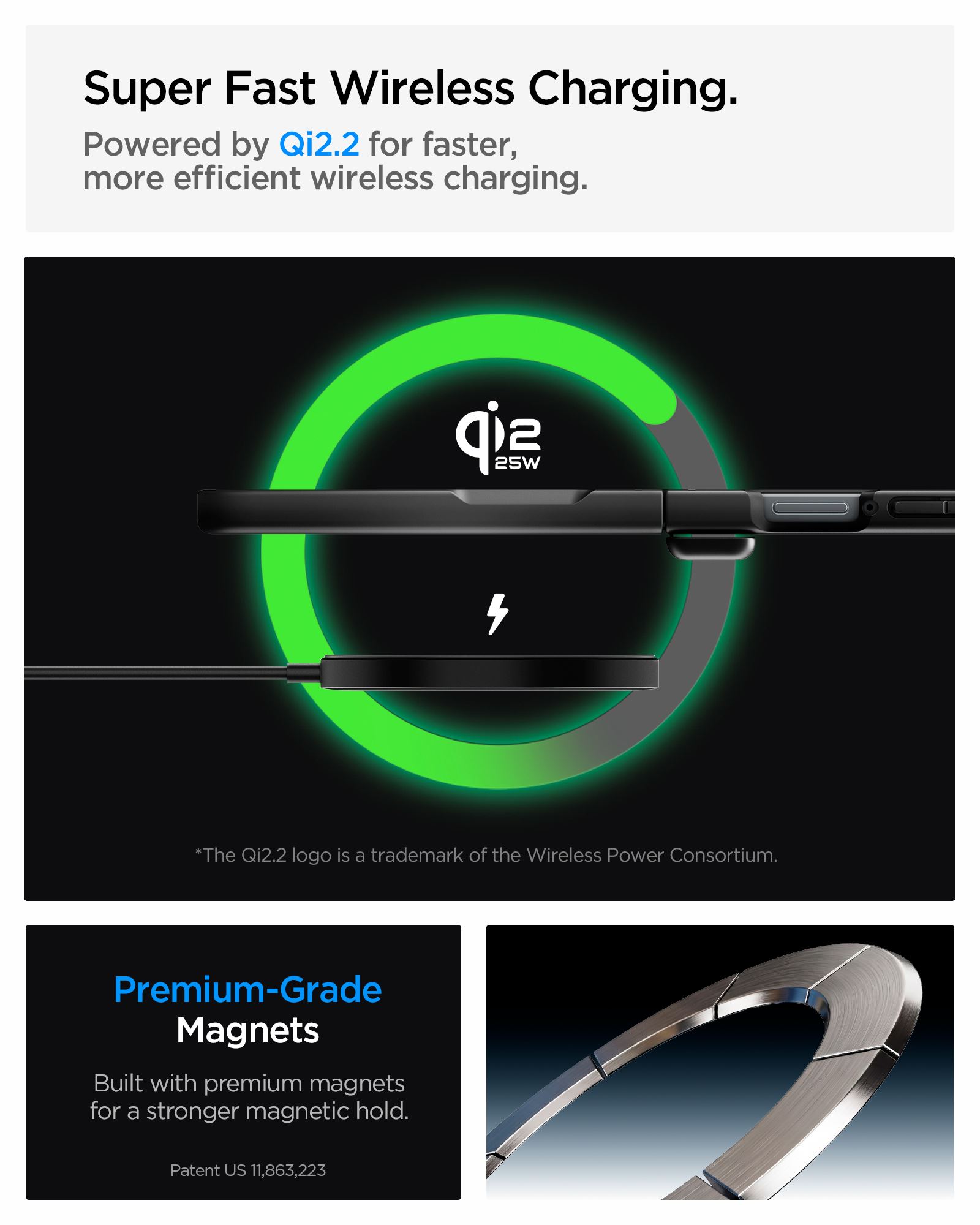 Spigen Air Fit Pro MagSafe, black - Samsung Galaxy Z Flip8 (23)