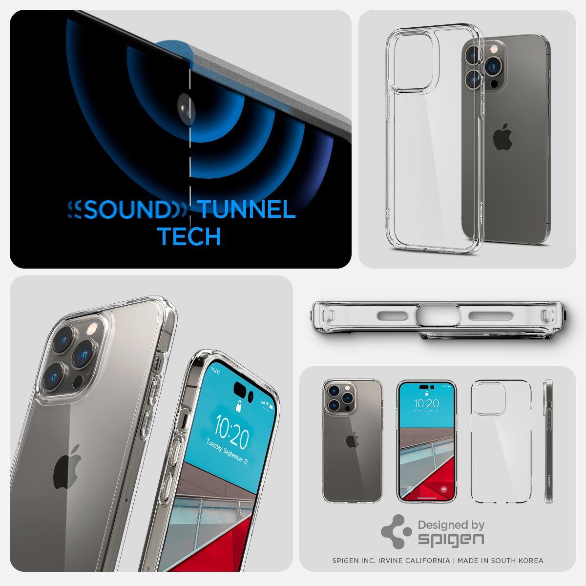 Spigen Crystal Hybrid, crystal clear - iPhone 14 Pro Max (13)