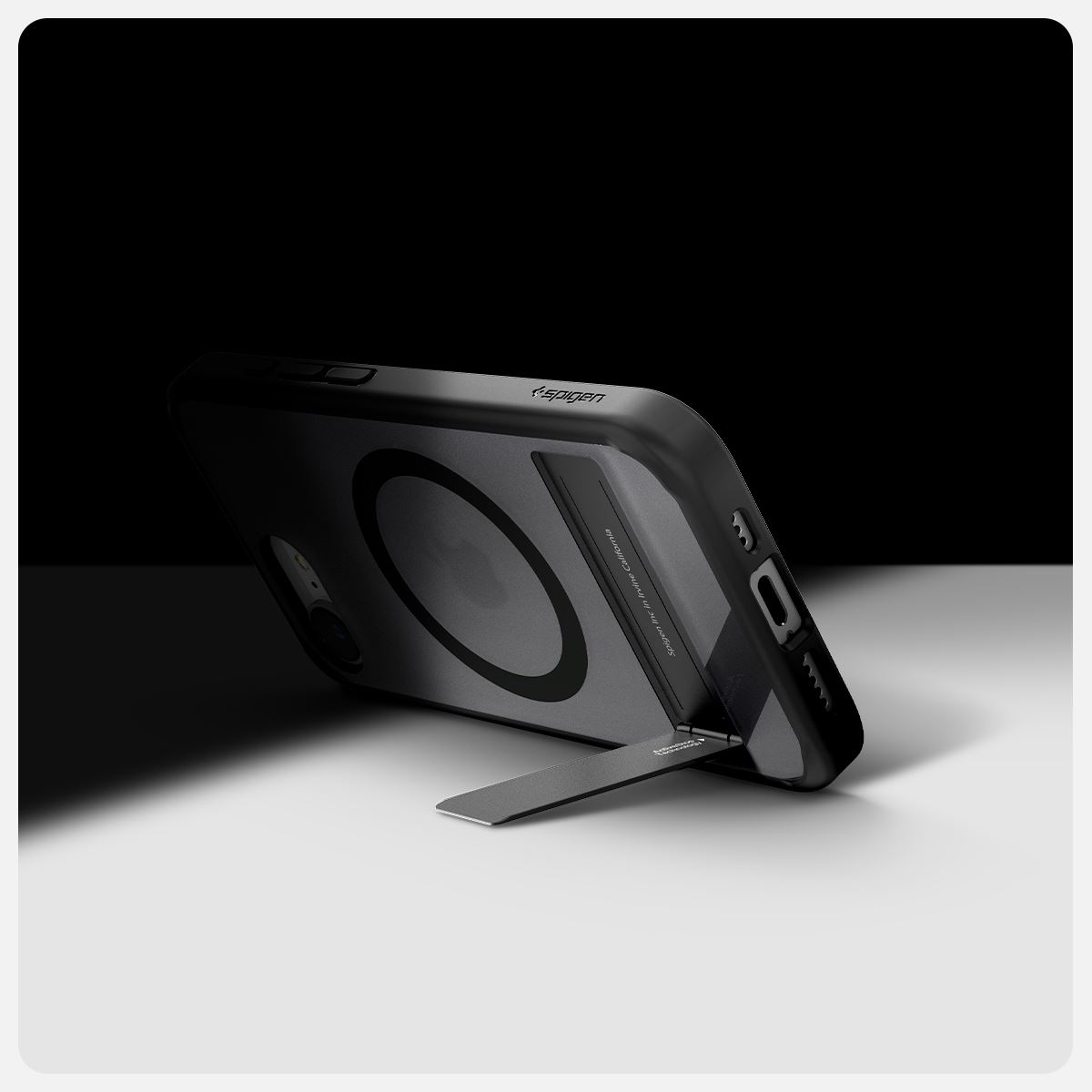 Spigen Ultra Hybrid S MagSafe, frost black - iPhone 16e (15)