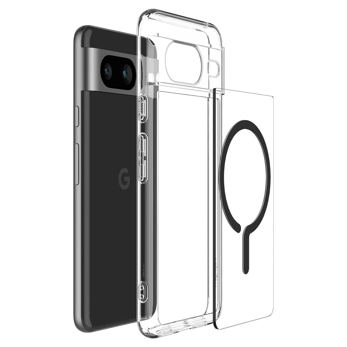 Spigen Ultra Hybrid OneTap Metal Ring MagSafe, black - Google Pixel 8 (10)