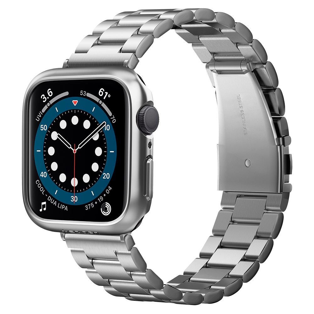 Spigen Thin Fit, graphite - Apple Watch SE 2022/6/SE/5/4 (44 mm) (1)