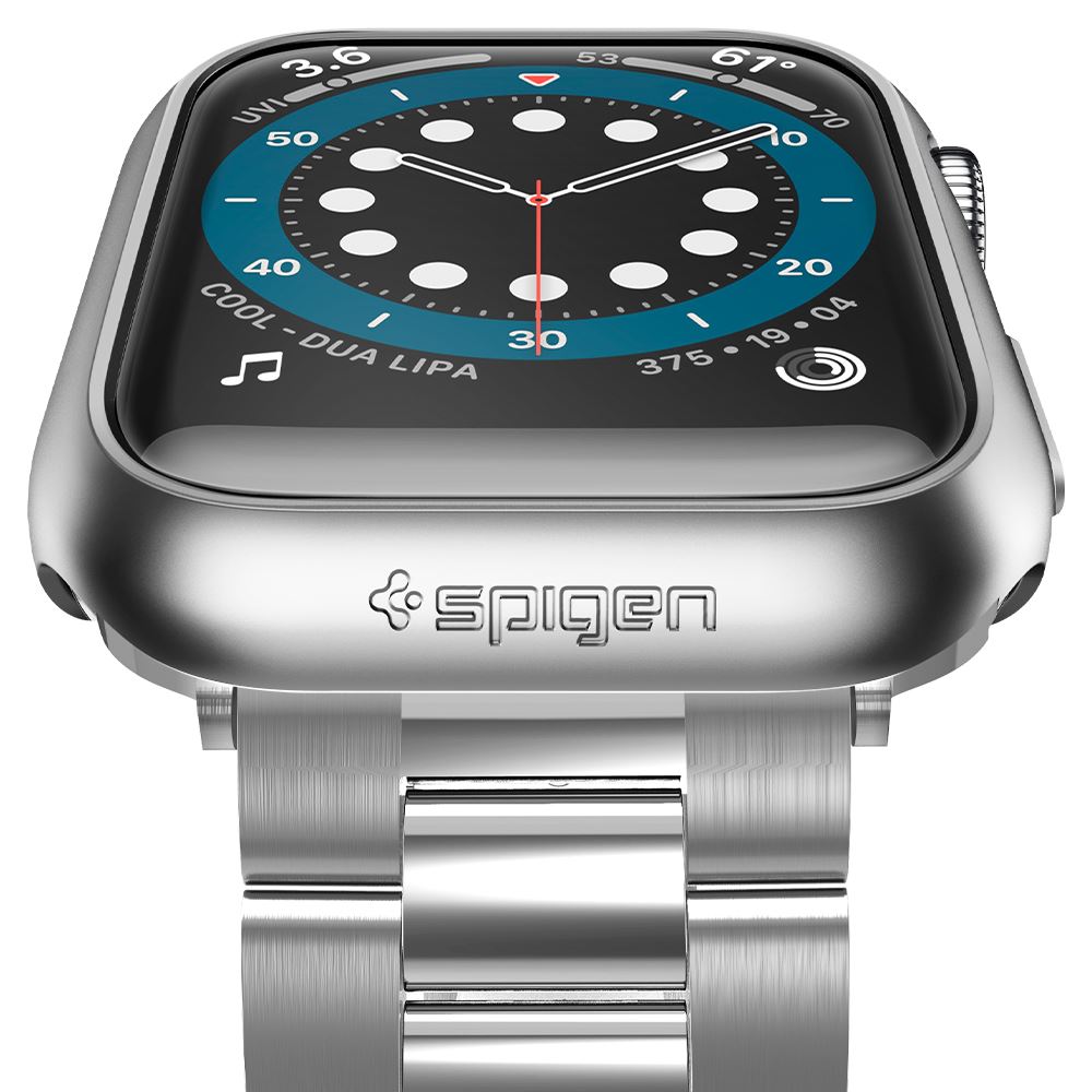 Spigen Thin Fit, graphite - Apple Watch SE 2022/6/SE/5/4 (44 mm) (6)