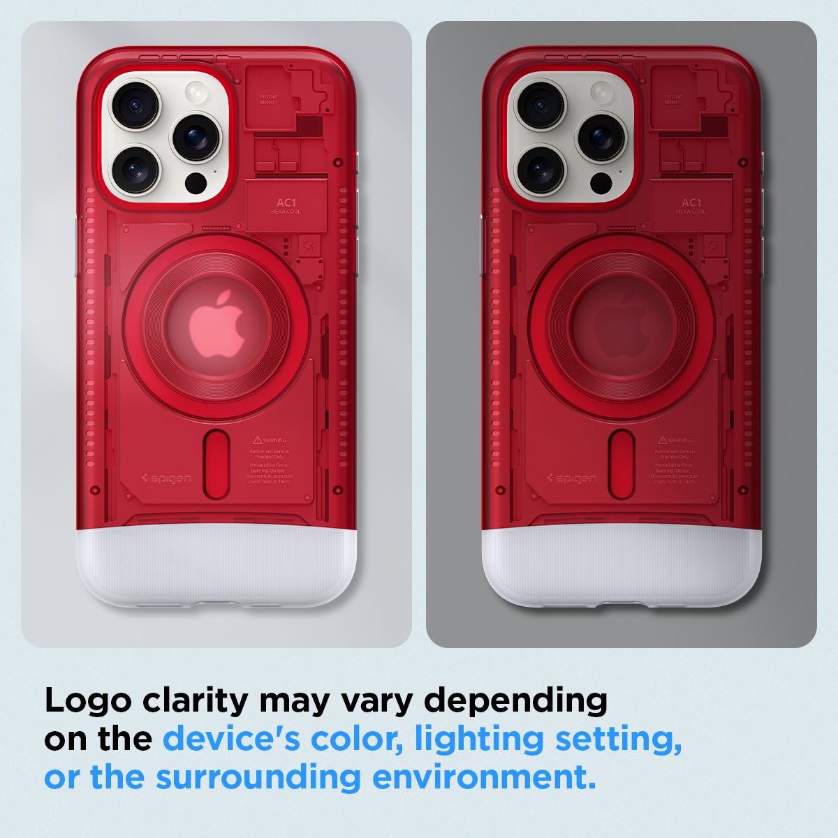 Spigen Classic C1 MagSafe, ruby - iPhone 15 Pro (5)