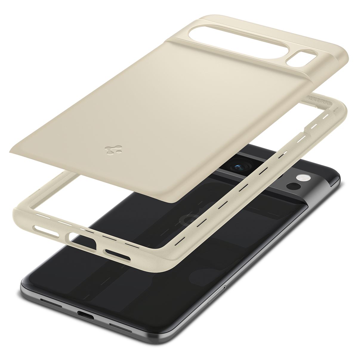 Spigen Thin Fit, mute beige - Google Pixel 8 Pro (10)
