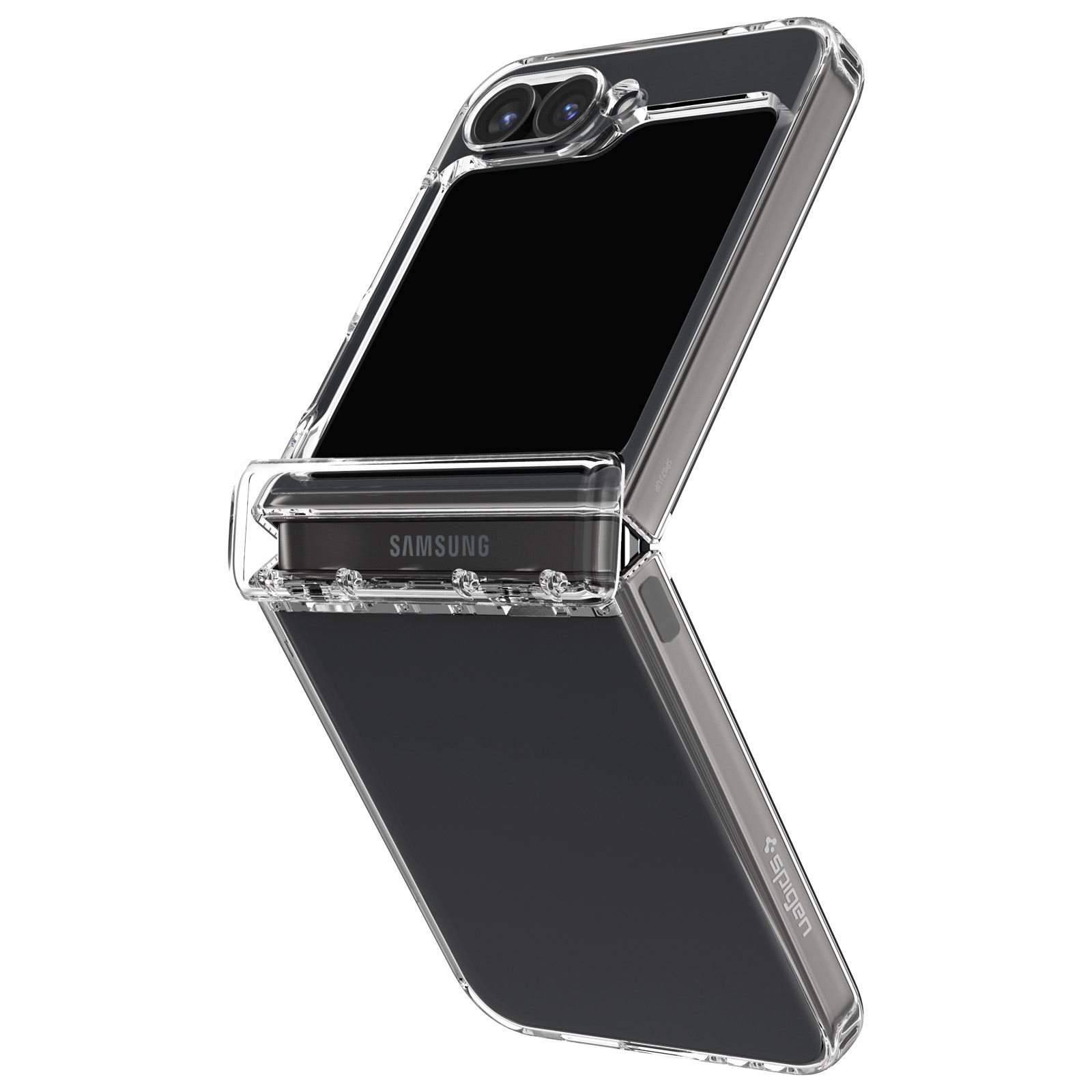 Spigen Ultra Hybrid Pro, crystal clear - Samsung Galaxy Z Flip6/7 FE