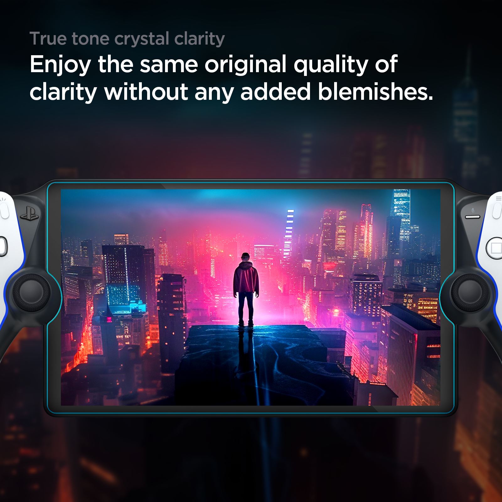 Spigen Glass tR EZ Fit - PlayStation Portal Remote Player  (11)