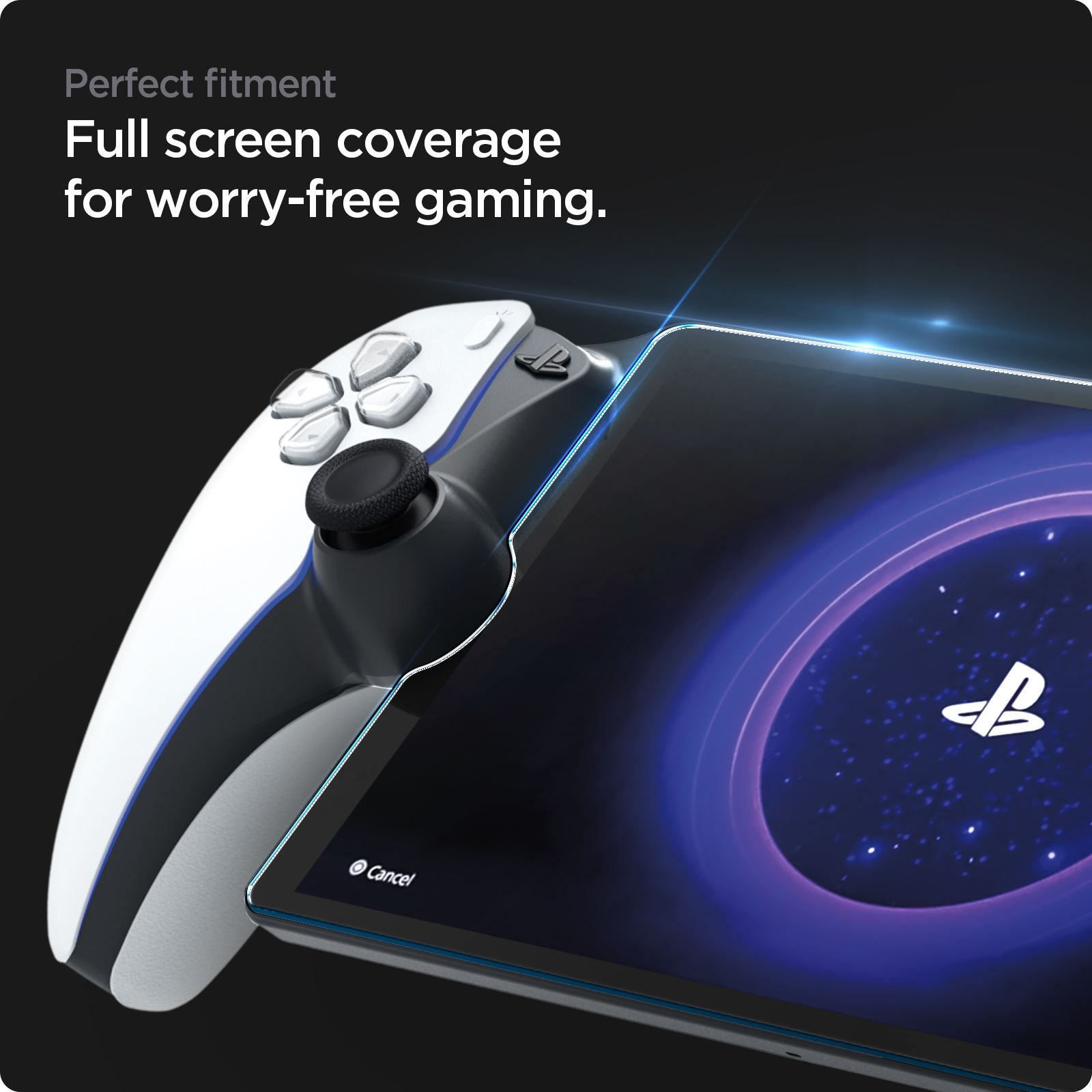 Spigen Glass tR EZ Fit - PlayStation Portal Remote Player  (12)