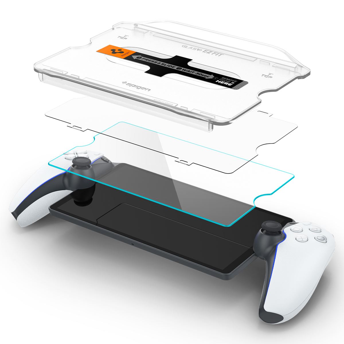 Spigen Glass tR EZ Fit - PlayStation Portal Remote Player  (2)